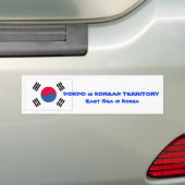 DOKDO-campagne Bumpersticker (Op auto)
