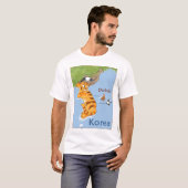 Dokdo, Korea T-shirt (Voorkant volledig)