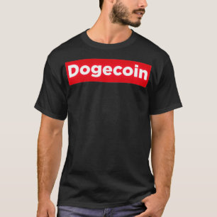 Dokoen in koel- en sleutelketen Cryptocurrency Dog T-shirt