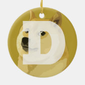 Dokokoetskerstversiering Keramisch Ornament (Achterkant)