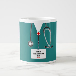 Dokter afgestudeerd aan de medische faculteit 2026 extra grote beker