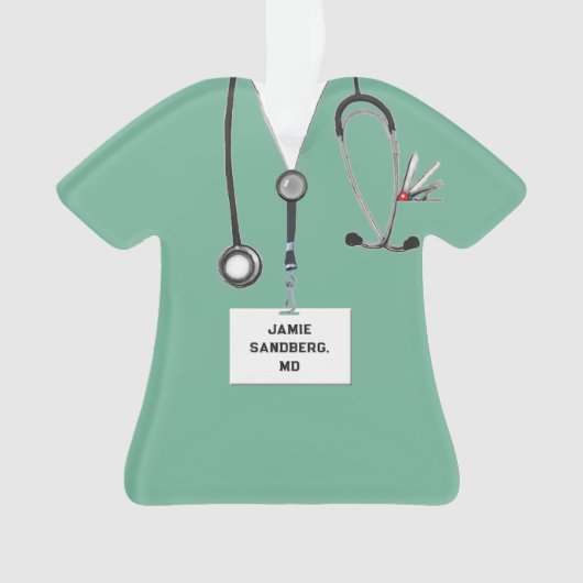 Dokter Afstudeercadeau Ornament (voorkant)