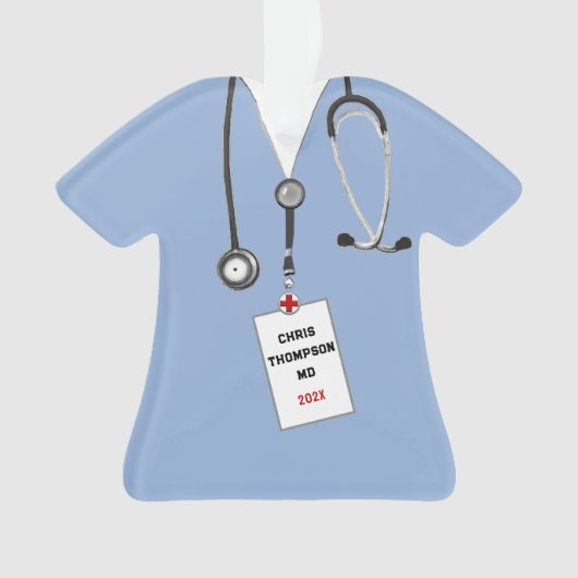 Dokter Afstudeercadeau Ornament (voorkant)