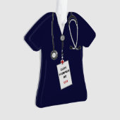 Dokter Afstuderen Keepsake 2024 Ornament (voorkant)