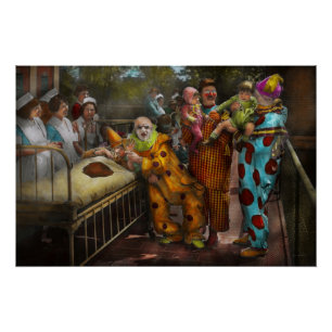 Dokter - Angst voor clowns 1923 Perfect Poster