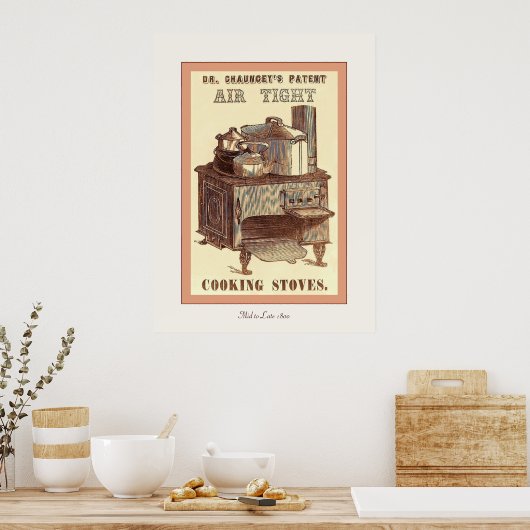 Dokter Chauncey's ~ Adverteren Poster. Poster (Keuken)