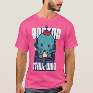 Dokter Cthul-Who Schattige Kawaii Cthulhu Whovian T-shirt