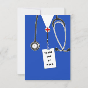 Dokter Dankkaart Bedankkaart