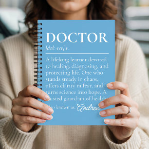 Dokter Definitie Persoonlijk Dagboek Cadeau voor D Notitieboek