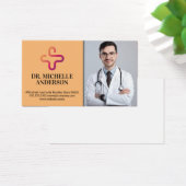 Dokter glimlachend | Medisch logo Visitekaartje (Bureau)