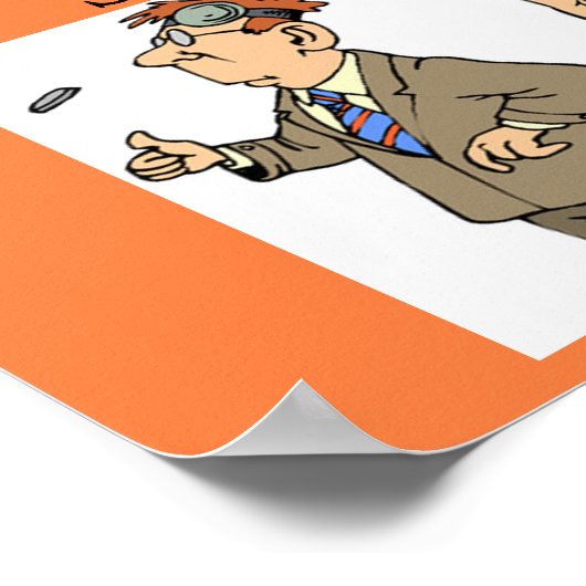 dokter grapje poster (Hoek)