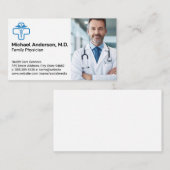 Dokter in het ziekenhuis visitekaartje (Voorkant / Achterkant)