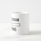 Dokter is aan het laden koffiemok (Center)