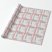 Dokter Kerstmis Cadeaupapier (Uitgerold)