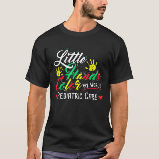 Dokter Kleine Handjes Kleuren Mijn Wereld - Verple T-shirt