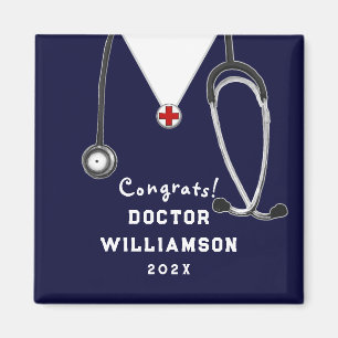 Dokter Medische Faculteit Felicitatie Cadeau Magneet