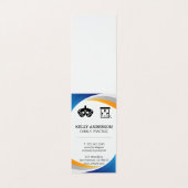 Dokter | Praktijk MD | Optometrist Visitekaartjes (Buitenkant ongevouwen)