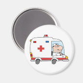 Dokter Rij Ambulance Magneet (Voorkant / Achterkant)