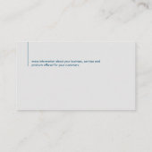 dokter | tandartsstoel visitekaartje (Achterkant)