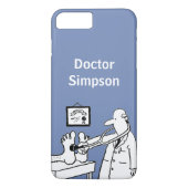 Dokter Thema Cartoon Case-Mate iPhone Case (Achterkant)