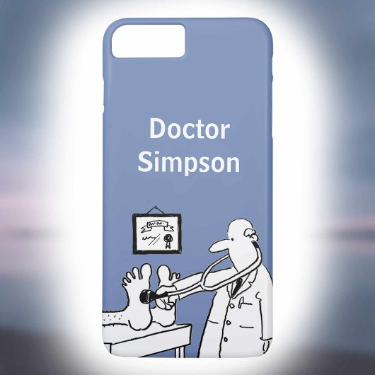 Dokter Thema Cartoon Case-Mate iPhone Case