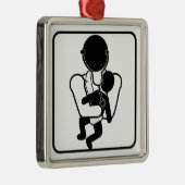 DOKTER VAN DE PEDIATRICIAN CHRISTMAS ORNAMENT BABY (Rechts)