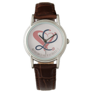 Dokter, verpleegkundige, paramedicus, spoedgeschen horloge