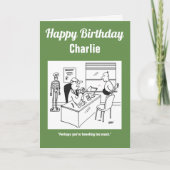 Dokter zegt dat zijn patiënt misschien te veel twi kaart (Voorkant)