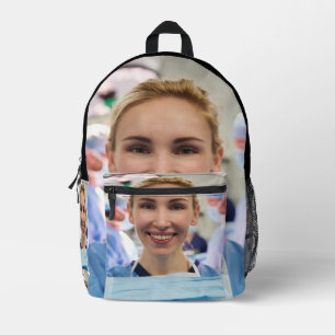 Dokterfoto aanpassen personaliseren bedrukte rugzak
