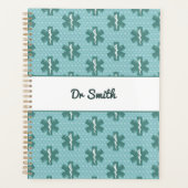 Doktersnaam aangepaste arts symbool medische gift planner (Voorkant)