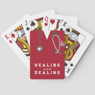 dokterspasjes voor het spelen van pasjes pokerkaarten