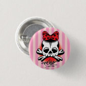 Dokuro chan Can Badge (Devant & derrière)