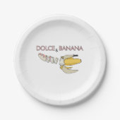 Dolce & Banana Papieren Bordje (Voorkant)