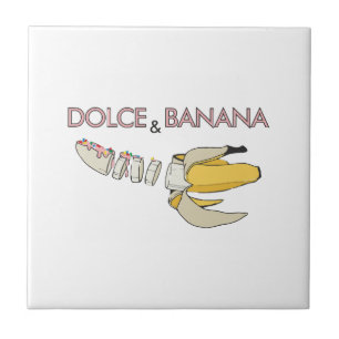 Dolce & Banana Tegeltje