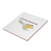 Dolce & Banana Tegeltje (Zijkant)
