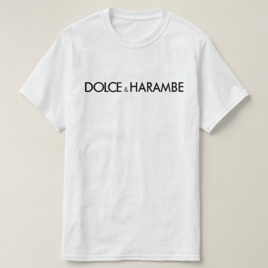 dolce en harambe t-shirt (Design voorkant)