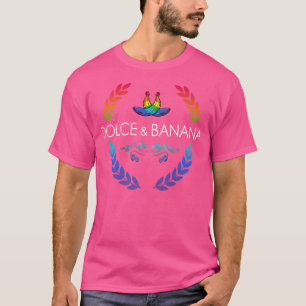 Dolce en LGBTQ Banana Funny Pride Graphic Cute Ra T-shirt