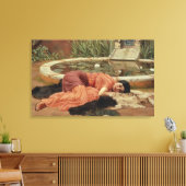 Dolce Far Niente, 1904 Canvas Afdruk (Insitu (Woonkamer))