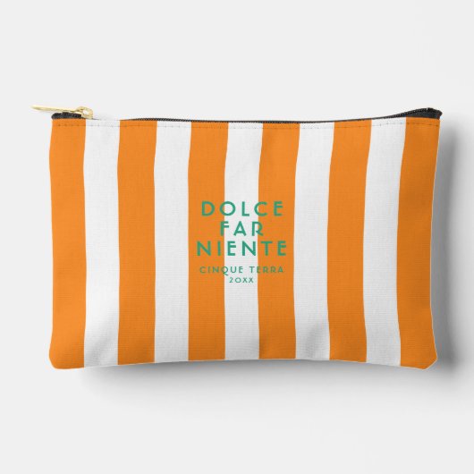 Dolce Far Niente Cinque Terra Sinaasappel Cabana S Etui (Voorkant)