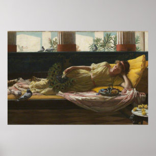 DoLCE FaR NiENTE, door John William Waterhouse -18 Poster