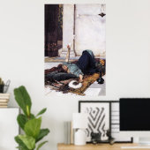 DoLCE FaR NiENTE, door John William Waterhouse -18 Poster (Thuiskantoor)