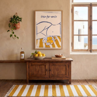 "Dolce Far Niente" Italiaanse Zomercollectie Poster