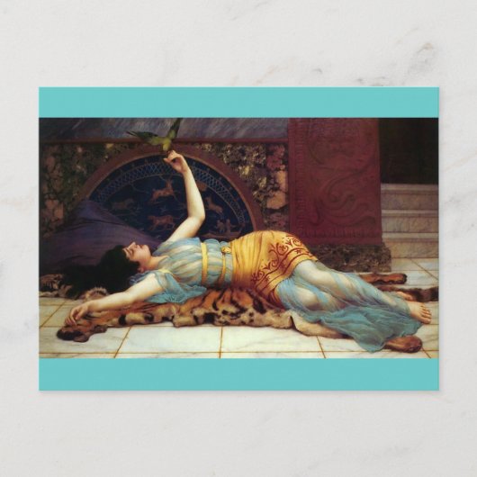 dolce far niente - niets zoets - Godward Briefkaart (Voorkant)