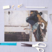 Dolce Far Niente van John William Waterhouse -1879 Tissuepapier (Craft)