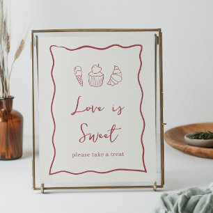 Dolce Vita Italiaans Vrijgezellenfeest Sweet Treat Poster