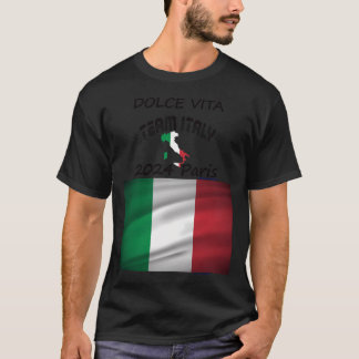 Dolce Vita Italië 2024 in Parijs voor Olympische S T-shirt