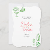 Dolce Vita Kaart (Voorkant)