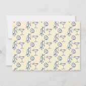 Dolce Vita Limoncello Butter Geel Bewaar de datum Save The Date (Achterkant)