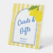 Dolce vita rayures jaunes citron signes cadeaux it (Recto)