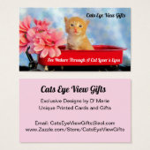 Dolce's Wagon - Carte de visite - Conception de ch (Devant & derrière)